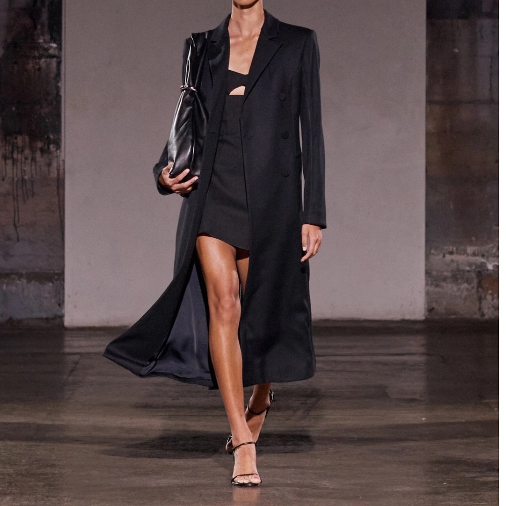 Studio Amelia Black Wool Coat